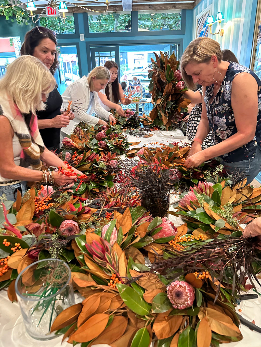 Fall Harvest Wreath Workshop                        Gal in the Glen + Locanda Ischia         Sunday, Nov. 8, 2:00-4:30 PM