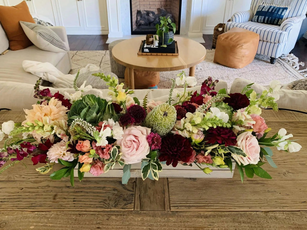 Boxed Table Centerpiece