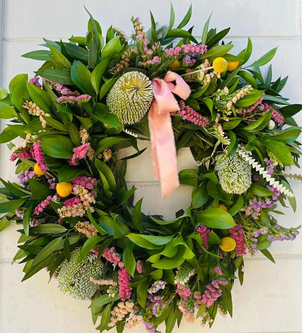 Summer into Fall Wreath Bar