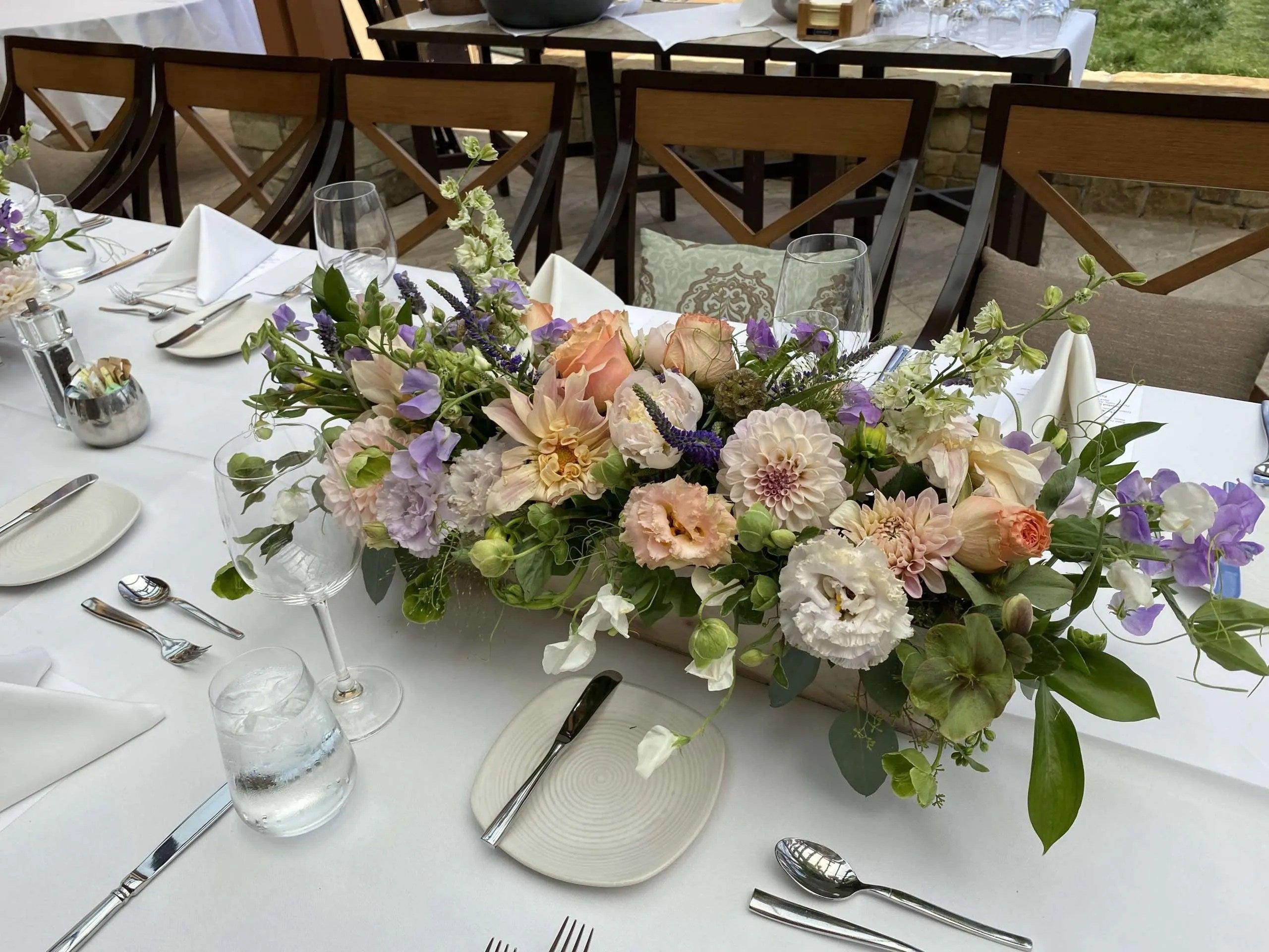 Boxed Table Centerpiece