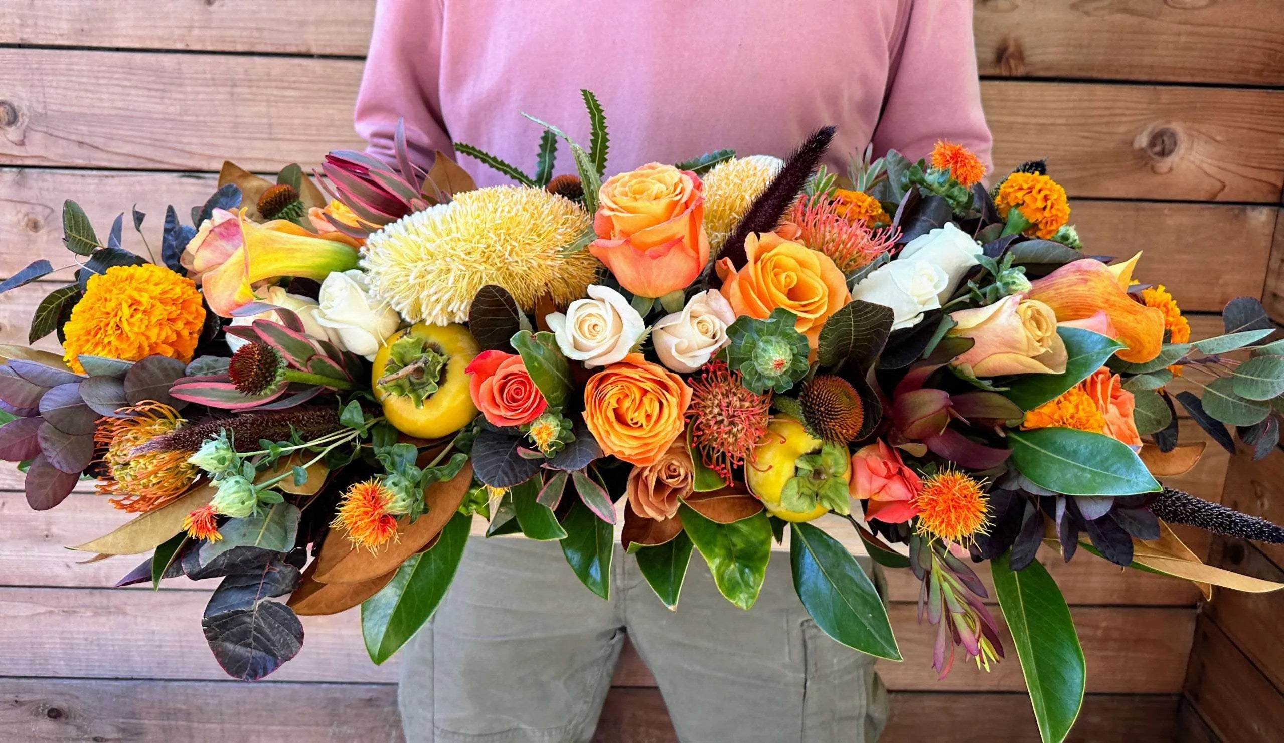 Boxed Table Centerpiece