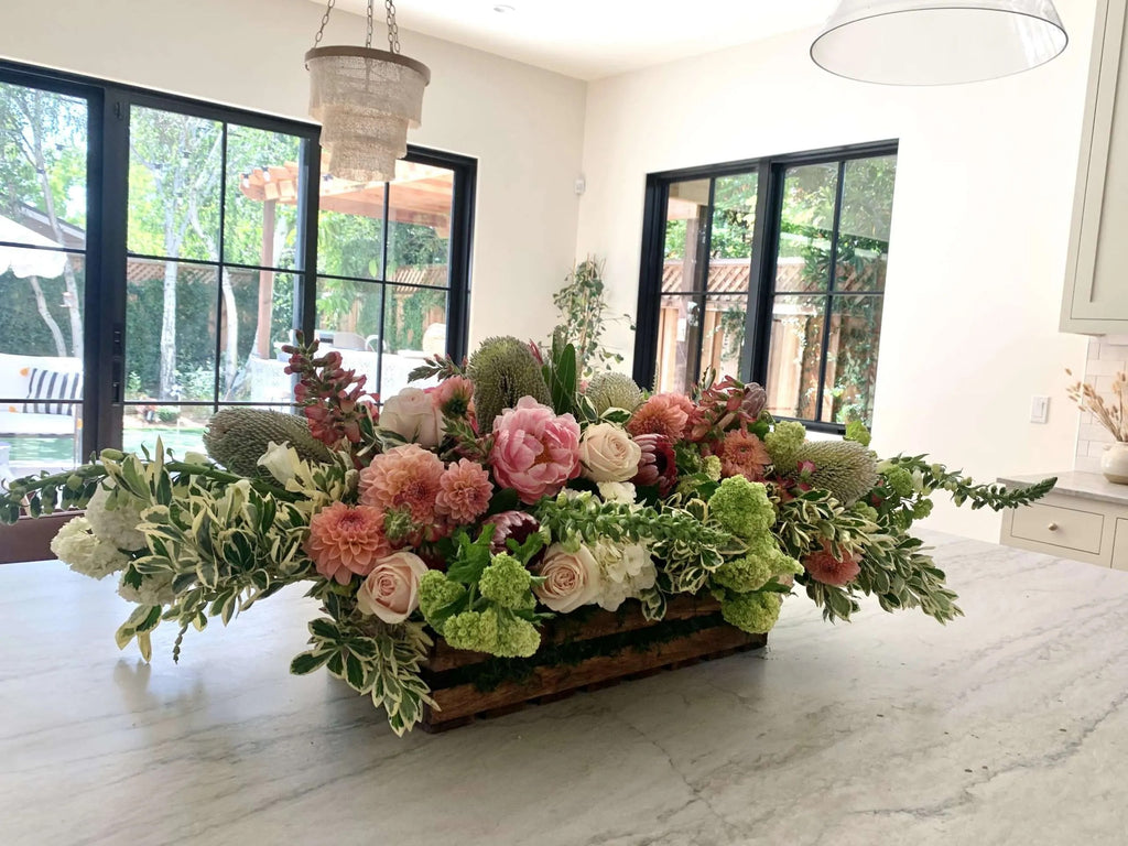 Boxed Table Centerpiece