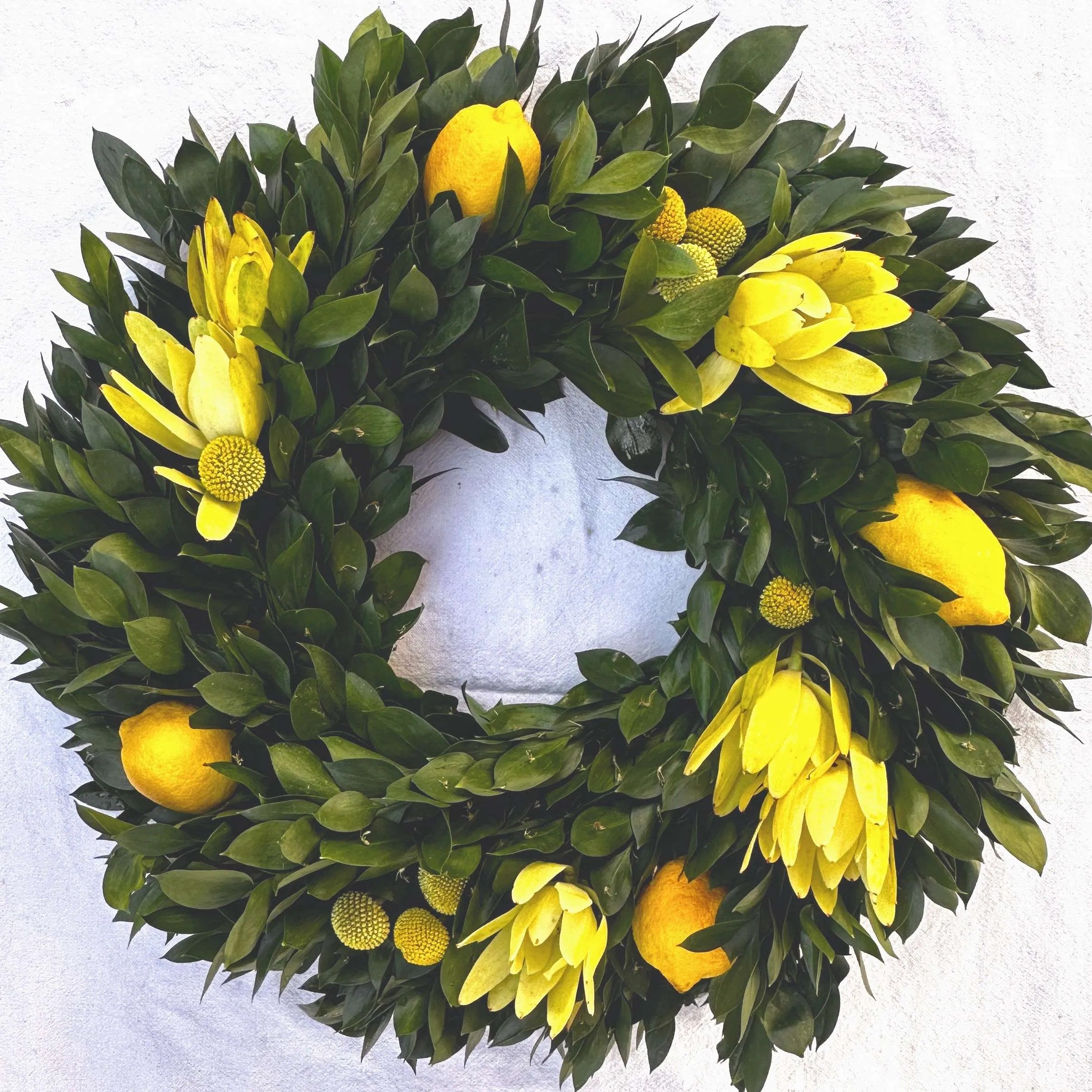 Monthly Fresh Wreath Subscription, Delivered Locally