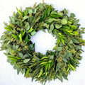 flower delivery verdant wreath